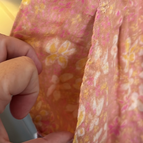 Free People FP One Sammi Floral Romper with adjustable straps. Small NWOT - Picture 14 of 17